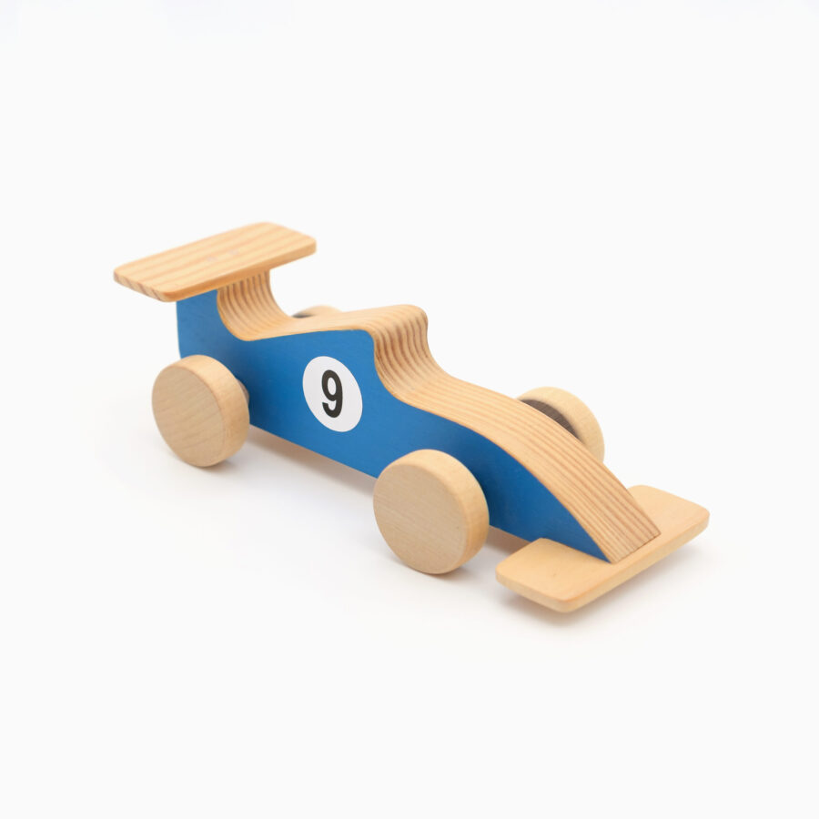 Carro de corrida madeira