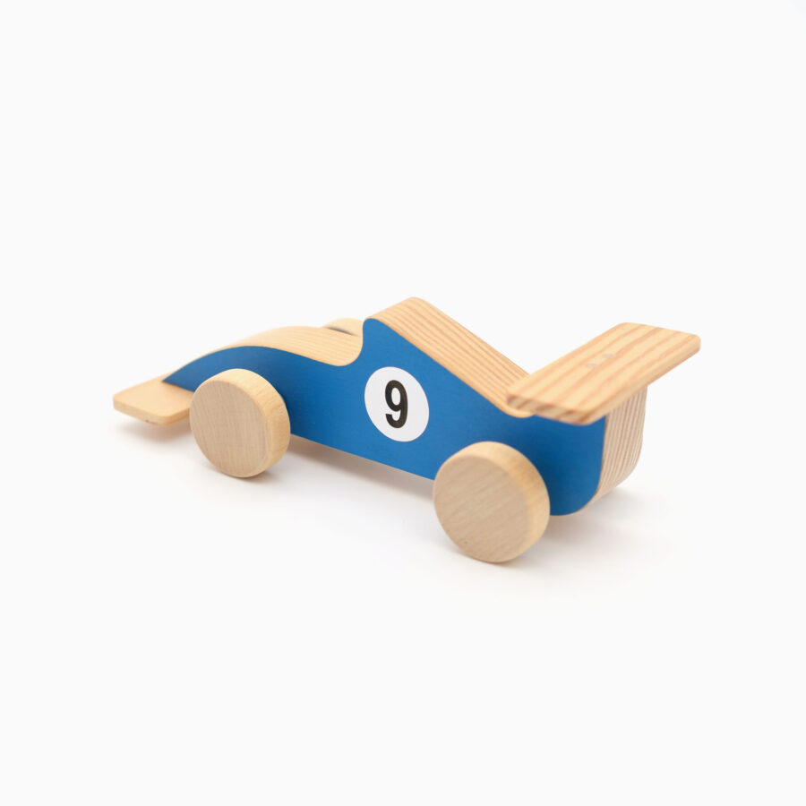 Carro de corrida madeira