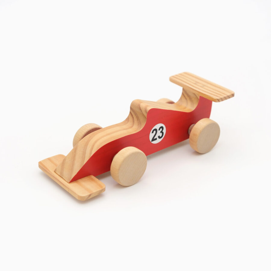Carro de corrida madeira