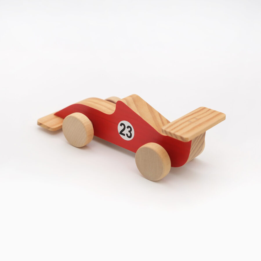 Carro de corrida madeira