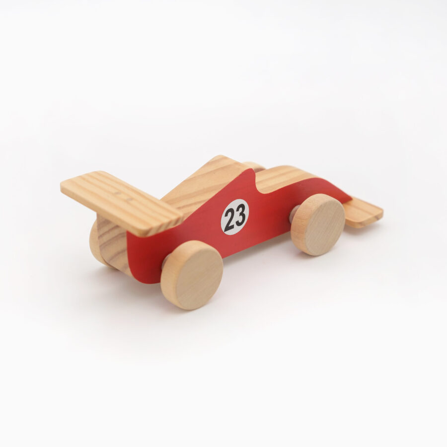 Carro de corrida madeira