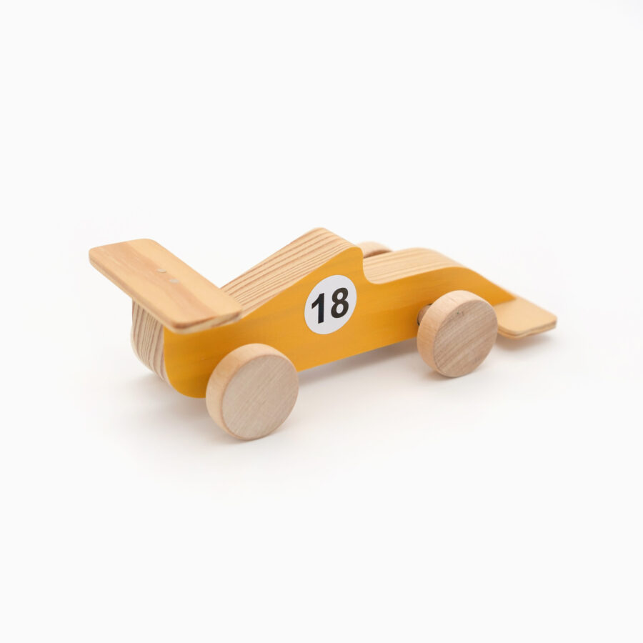 Carro de corrida madeira